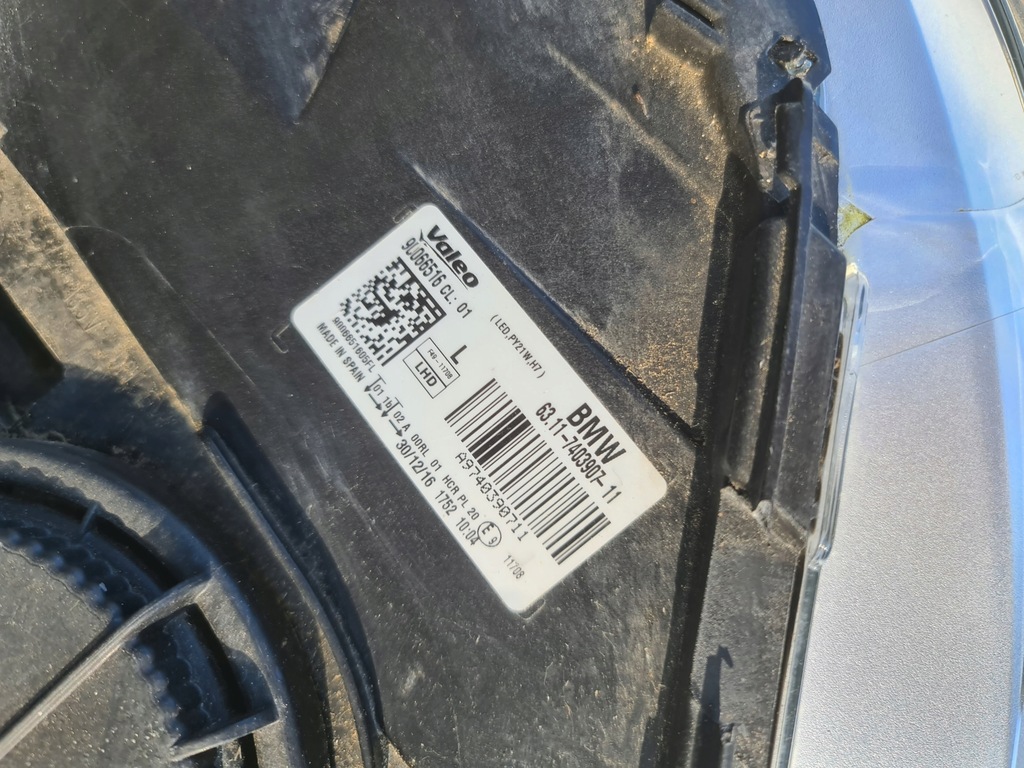 фото №16, Bmw f48 x1 капот бампер pas передний крыло лампа a300 hybrid гибрид