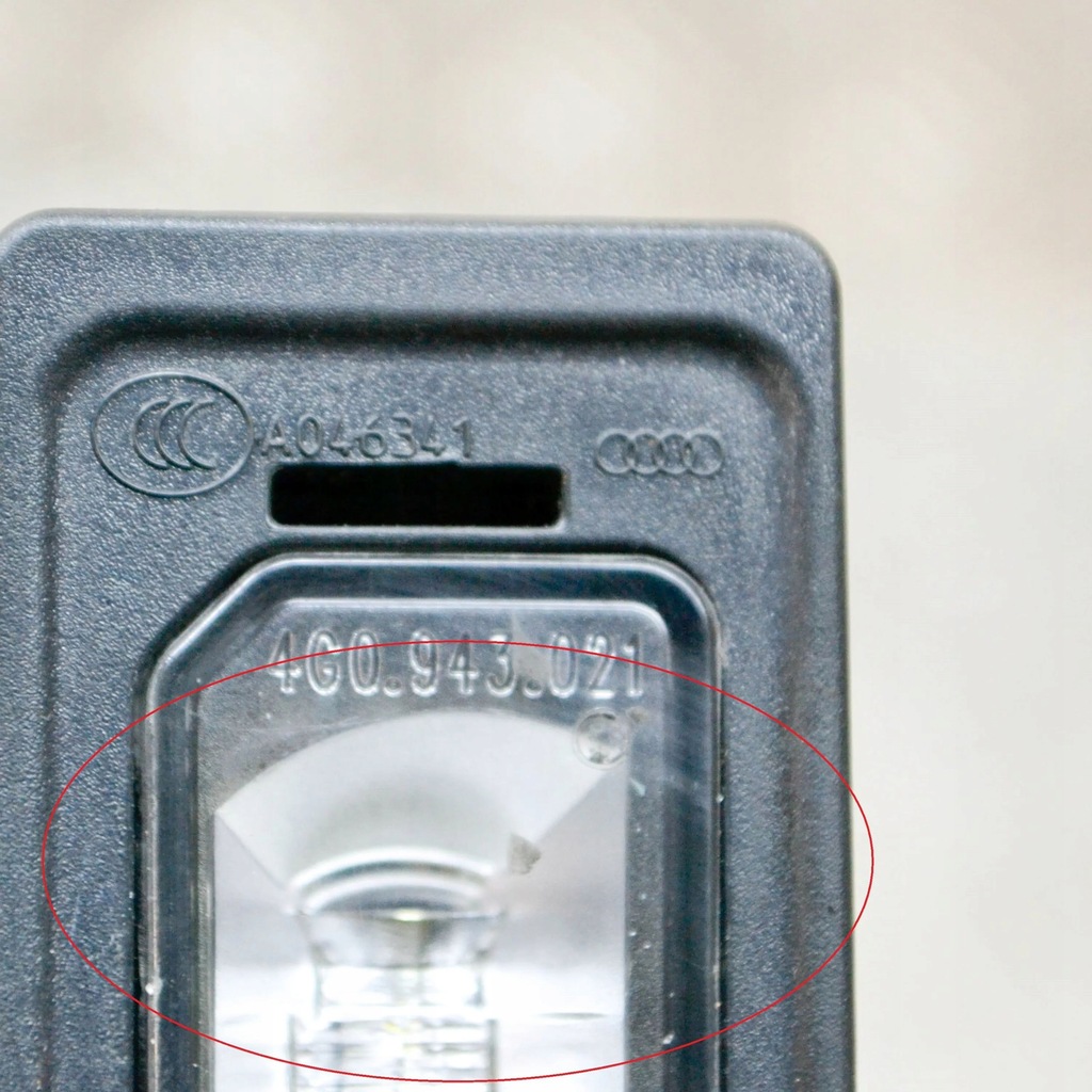 фото №8, Audi a6 s6 c7 4g 2013 лампа освітлення задній номерного знака реєстраційний