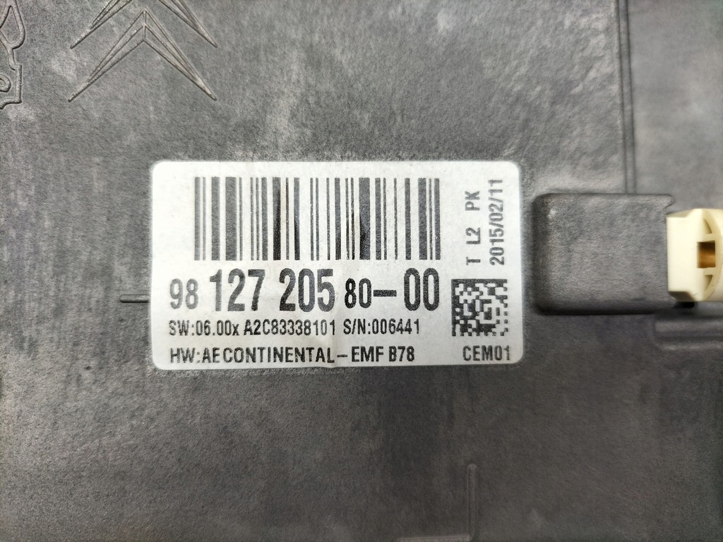 фото №7, Дисплей радио навигации citroen c4 grand picasso ii 15r