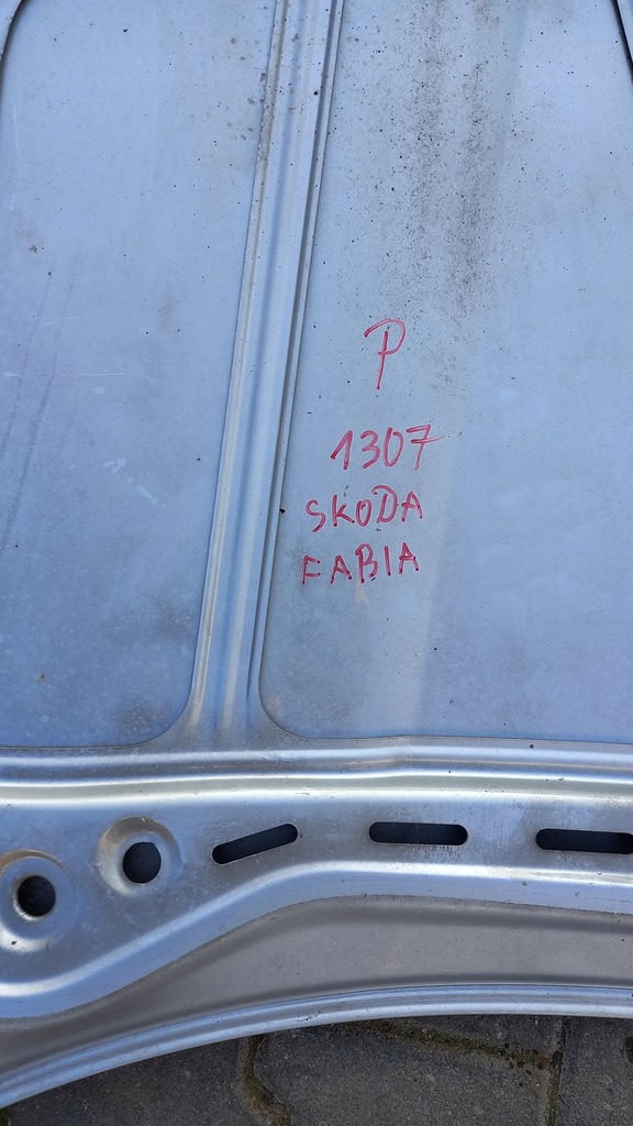 фото №6, Капот передня skoda fabia 02r