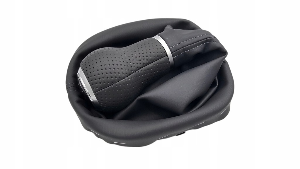 фото №7, Ручка перемикання передач чохол vw caddy 3 2004-2010 touran 2003-2011 szary 5b