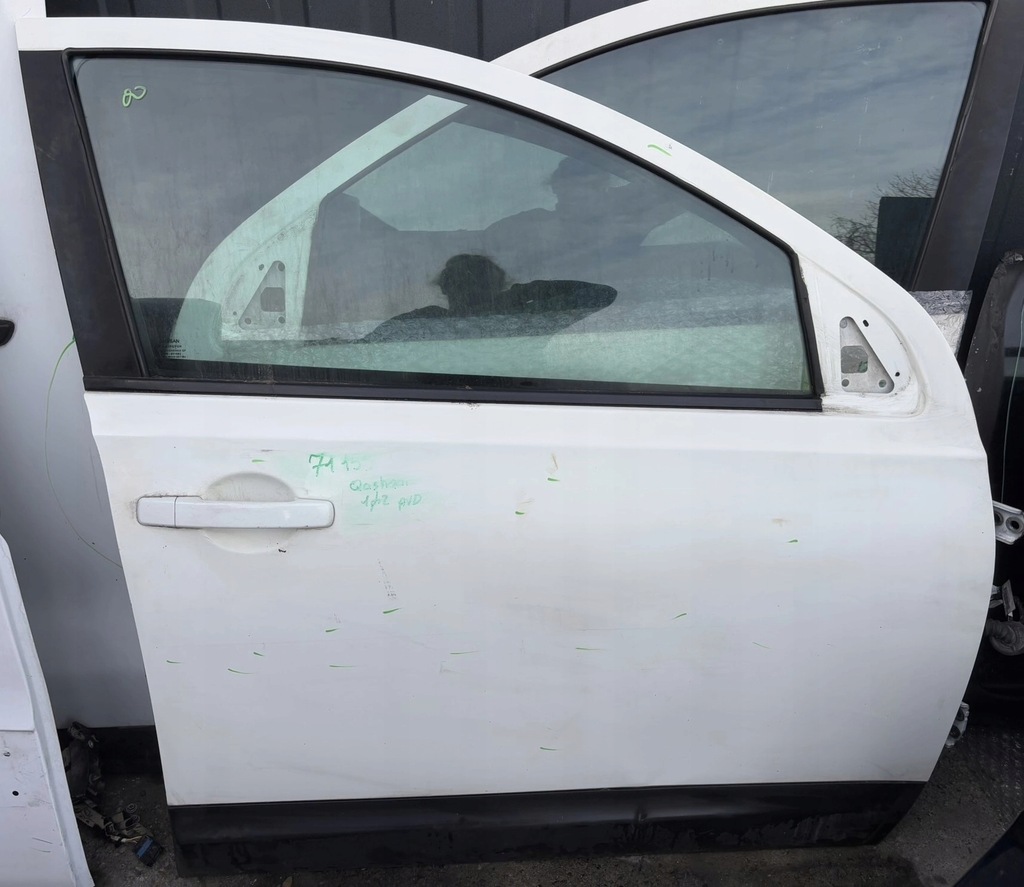 фото №1, Двері правий перед передні nissan qashqai j10 lift