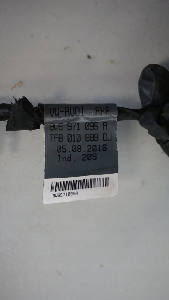 Audi a5 джгут електропроводка бампера перед передня 8w6971095a Ціна