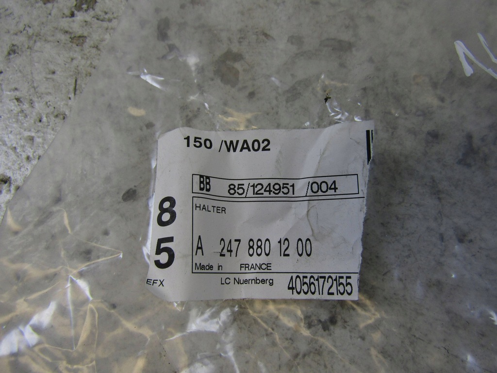 фото №8, Mercedes b w247 кронштейн кронштейн крила правий перед a2478801200