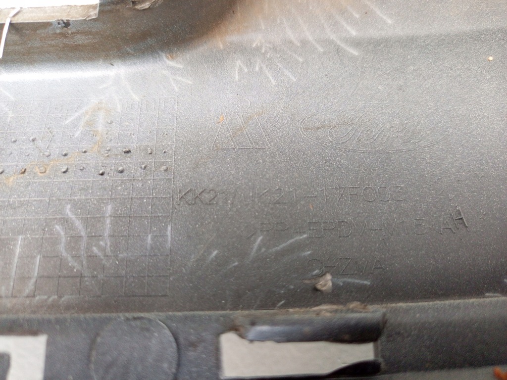 Ford transit custom lift 2017- бампер перед передний kk21-17f003 ÷ Доставка