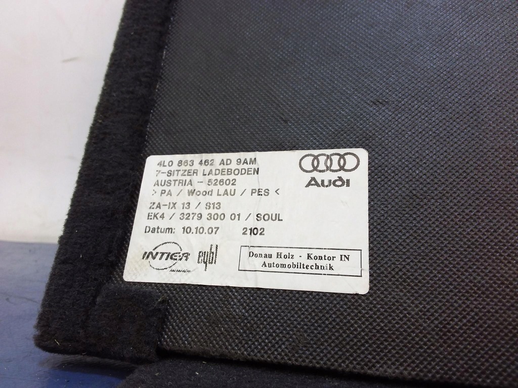 фото №6, Audi q7 4l пол багажника 4l0863462ad