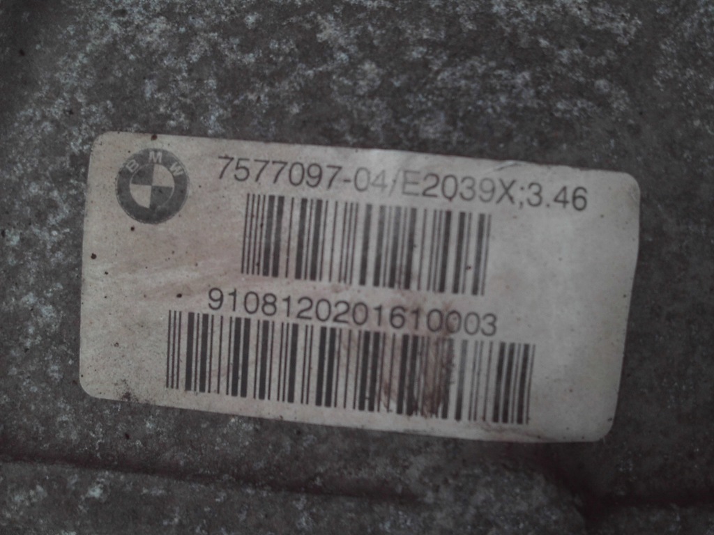 фото №8, Подвеска задняя полный балка дифференциал bmw 7 f01