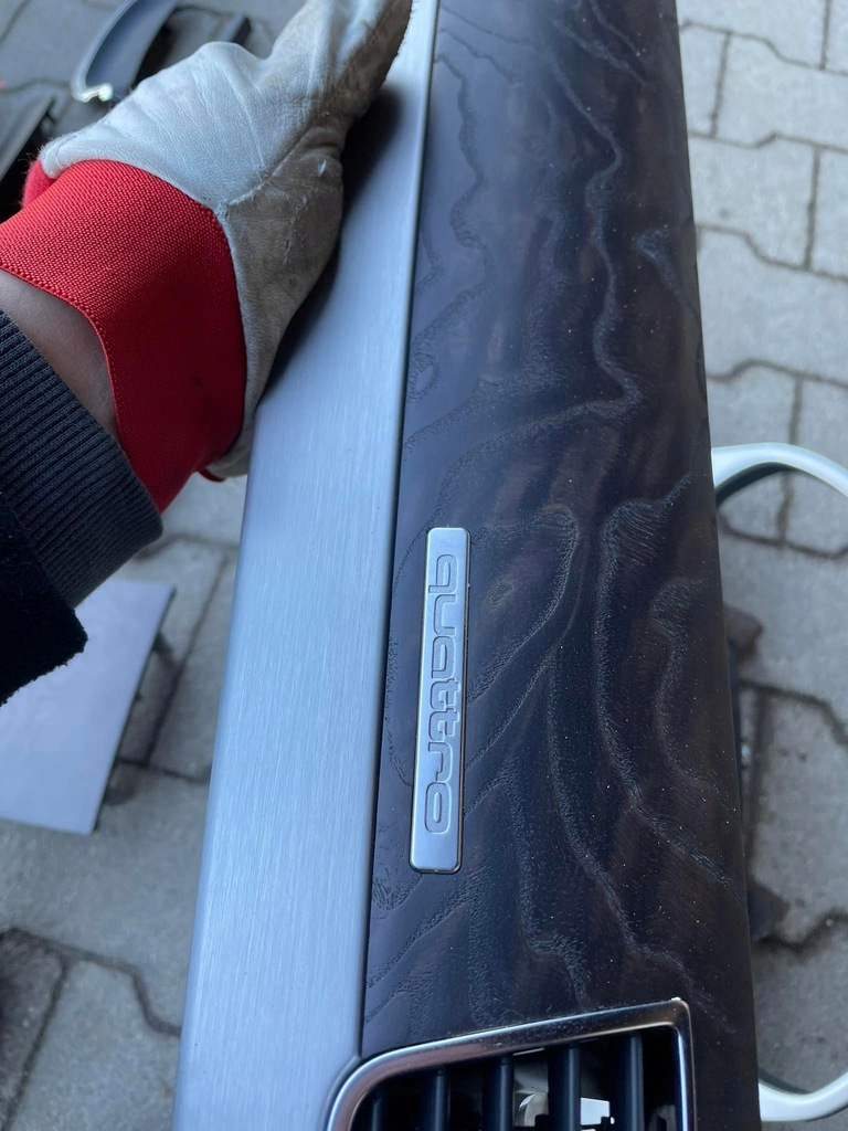 фото №7, Audi a8 d4 молдинг декоративная dekor drewno mat комплект