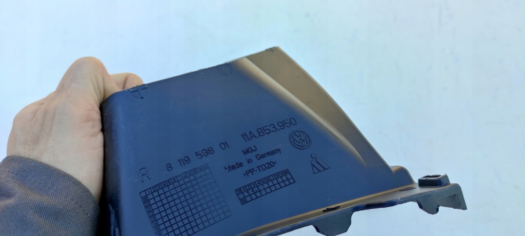 фото №6, Vw id4 id.4 11a впуск повітропровід повітря бампера права перед le-d145