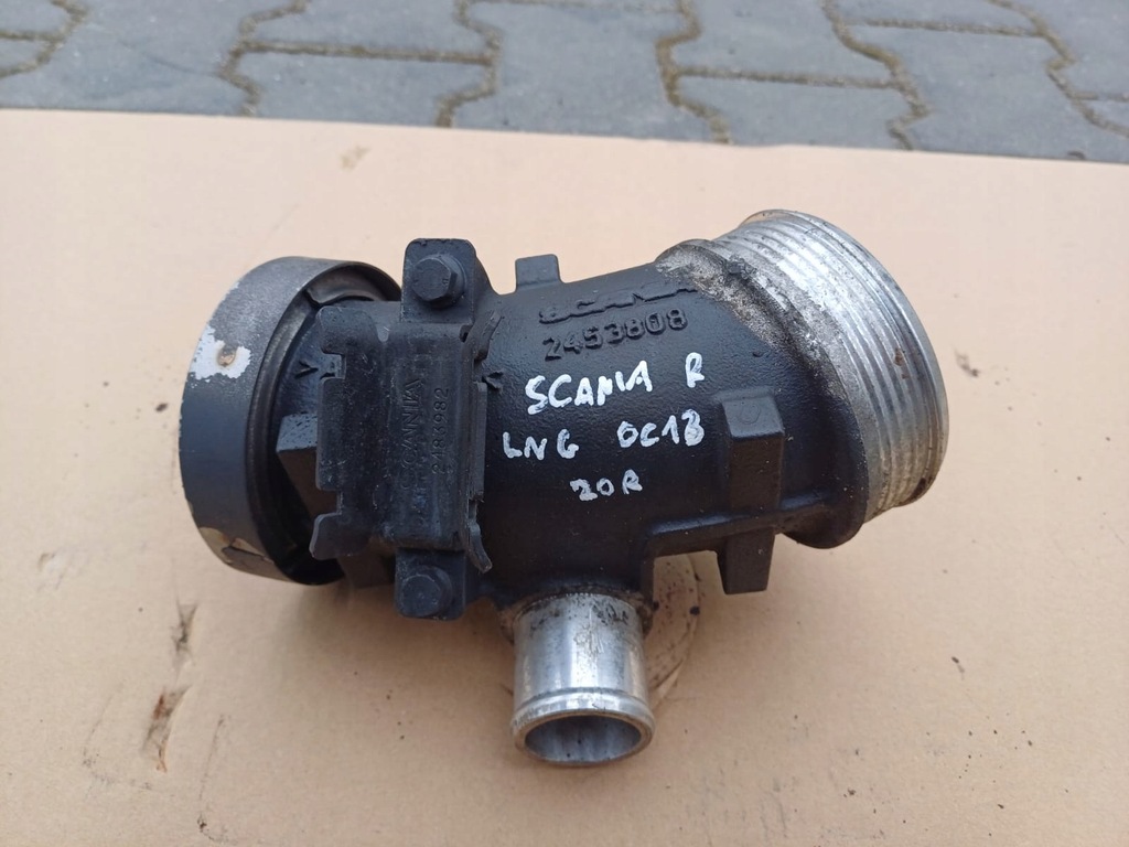 фото №1, Шланг труба повітря турбонагнітача scania r s ntg lng