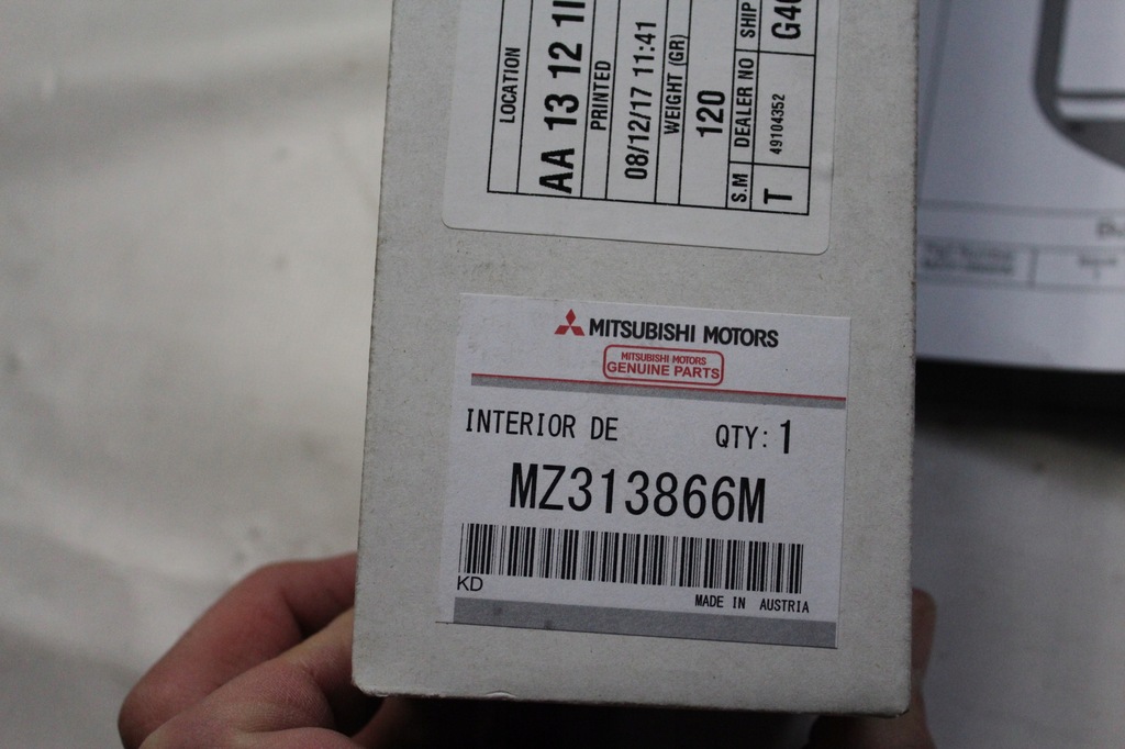 фото №5, Накладки декоративные вентиляции mitsubishi pajero od 2006r