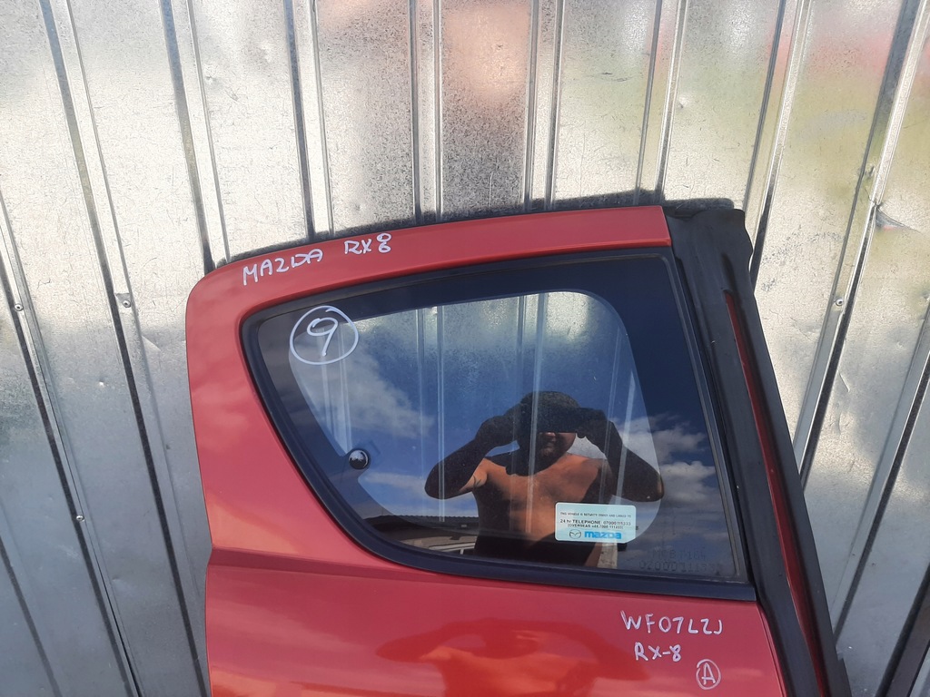 фото №2, Двері праве правий задня оригінал лак mazda rx8 rx-8