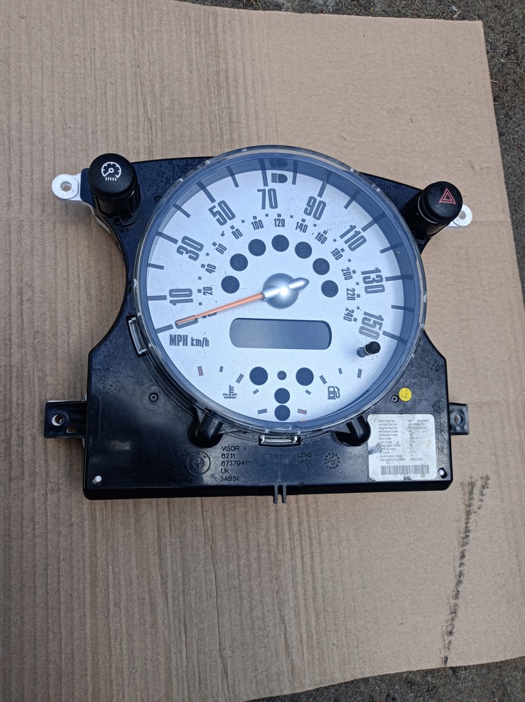 фото №1, Счетчик приборная панель mini cooper one