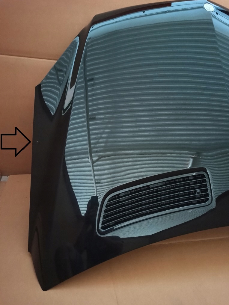 фото №2, Mercedes w251 капот w колір 2015 rok lift r klasa