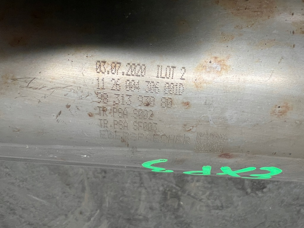 фото №5, Peugeot expert iii 2.0 bluehdi выхлоп катализатор dpf 9831393080