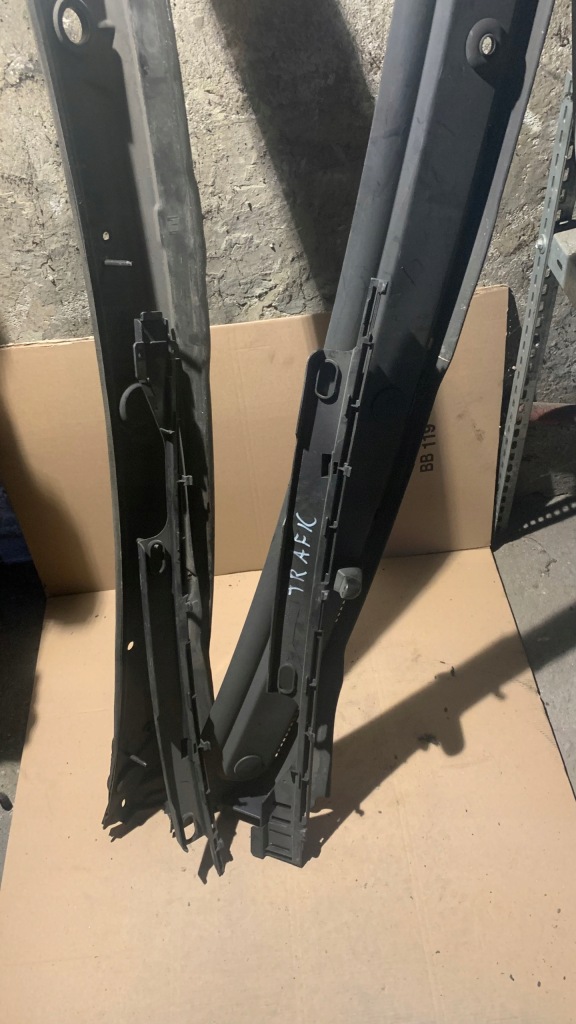 фото №3, Trafic vivaro ii пластиковый жабо 2012 2013