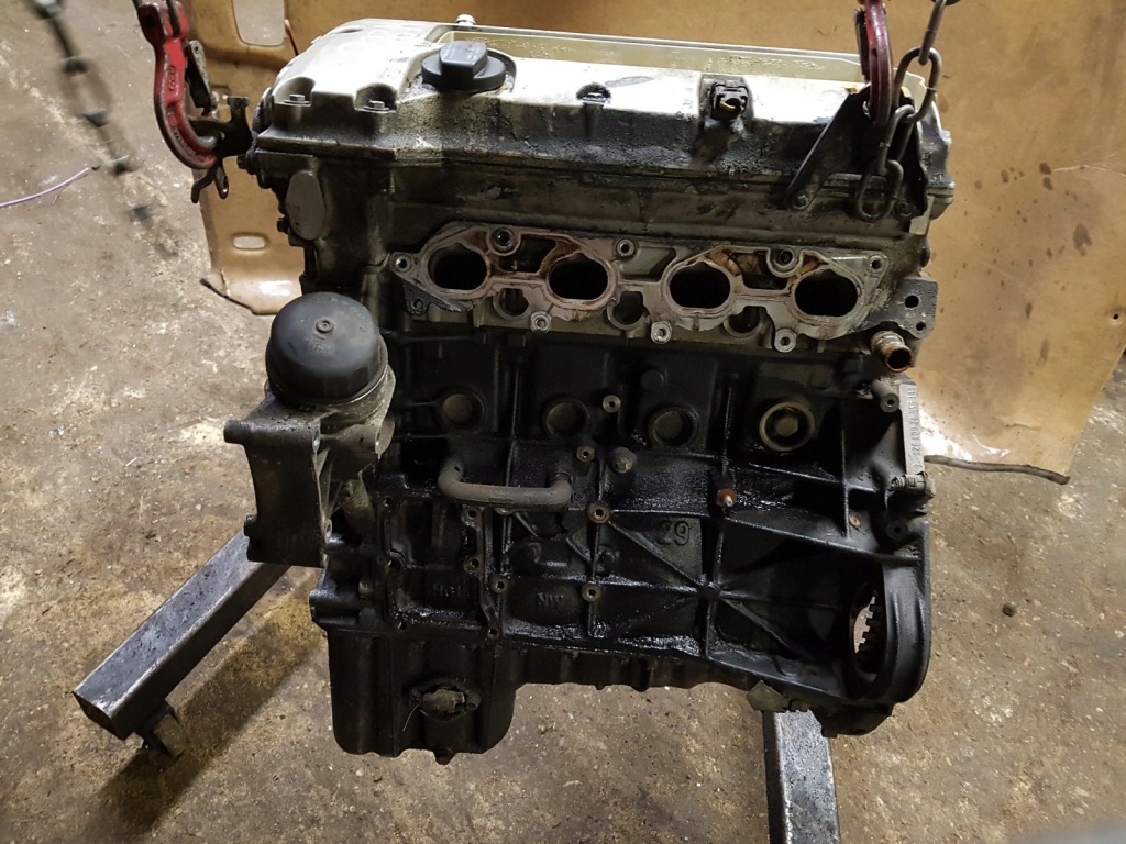 фото №1, Двигун mercedes 2.0 k компресор компресор 111956 w208 w203