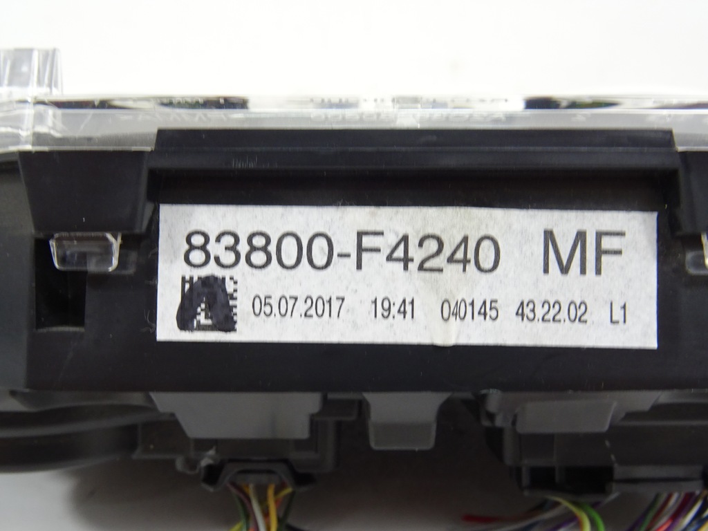 фото №10, Toyota chr c-hr счетчик приборы жгут 83800-f4240 2016-