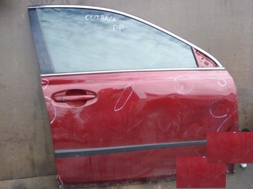 фото №1, Subaru legacy outback iv 10- дверь передние правое