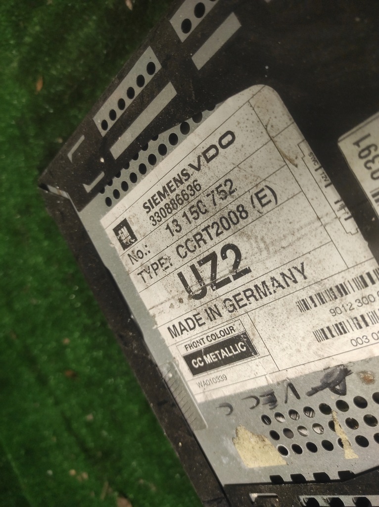 фото №2, Opel vectra c радио ccrt 13150752