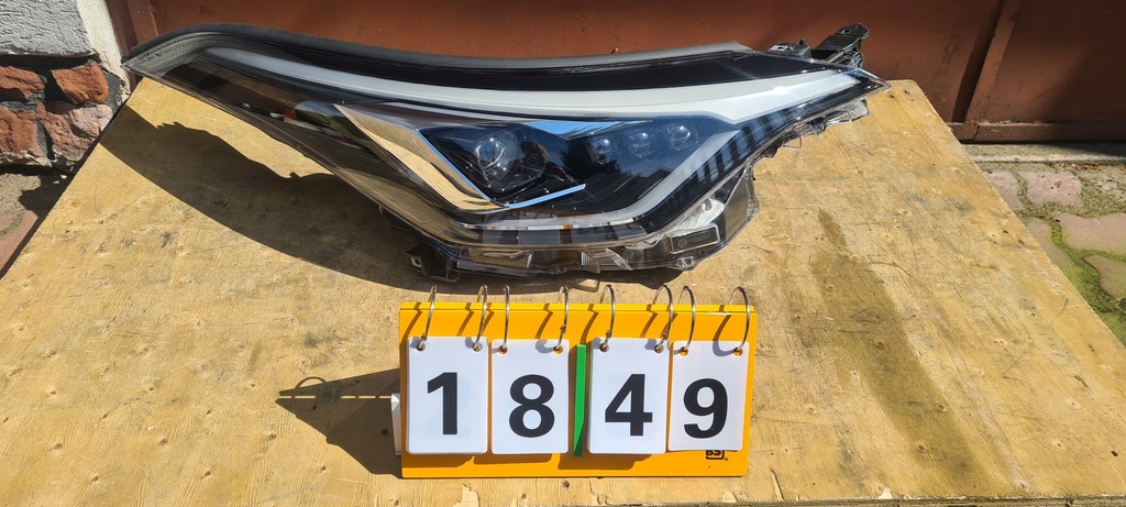 фото №1, Фара правый full led toyota ch-r lift