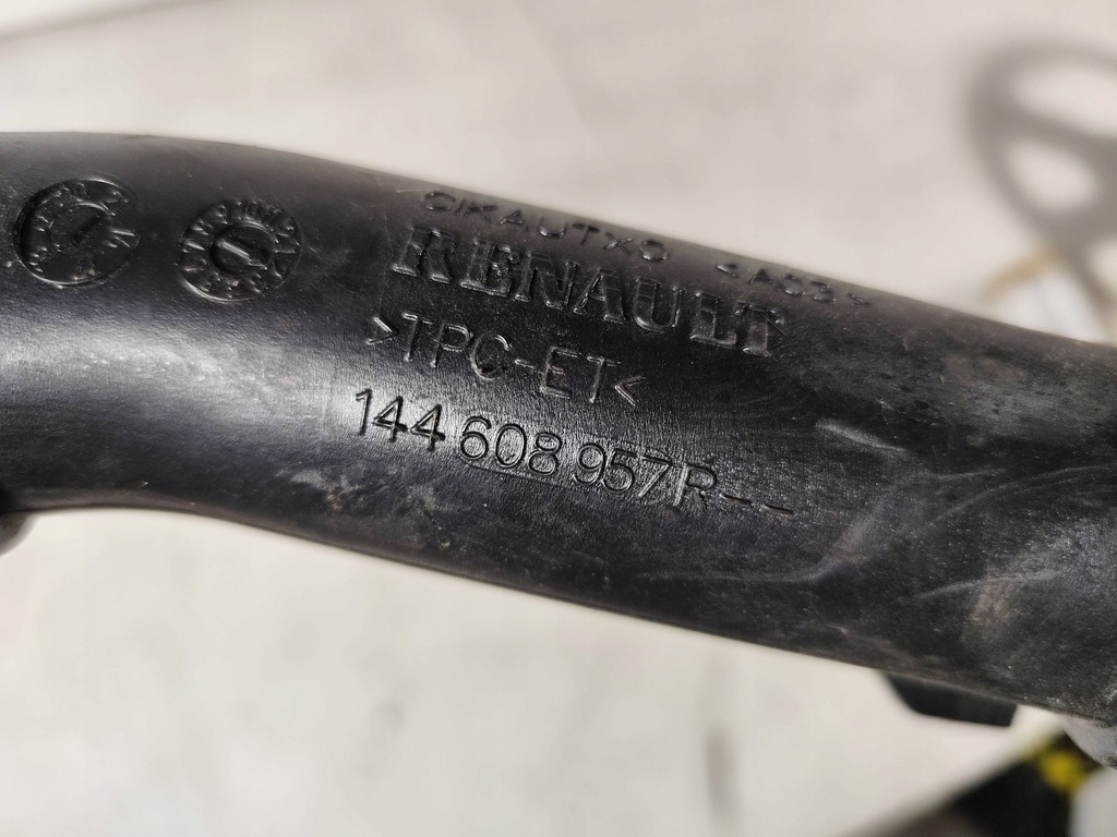 фото №6, Renault kadjar megane iv 1.5 dci труба wąż шланг повітря інтеркулер