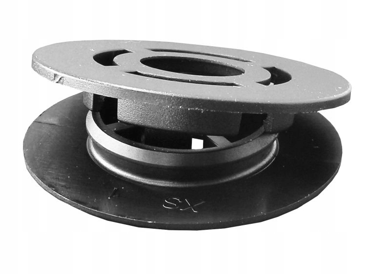 фото №1, 5x кліпса стопор килимок чорний vag