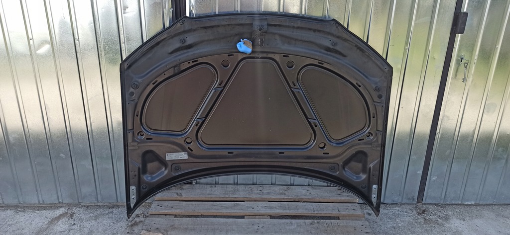 фото №14, Капот audi a3 8p малый решётка радиатора lz7l оригинал лак