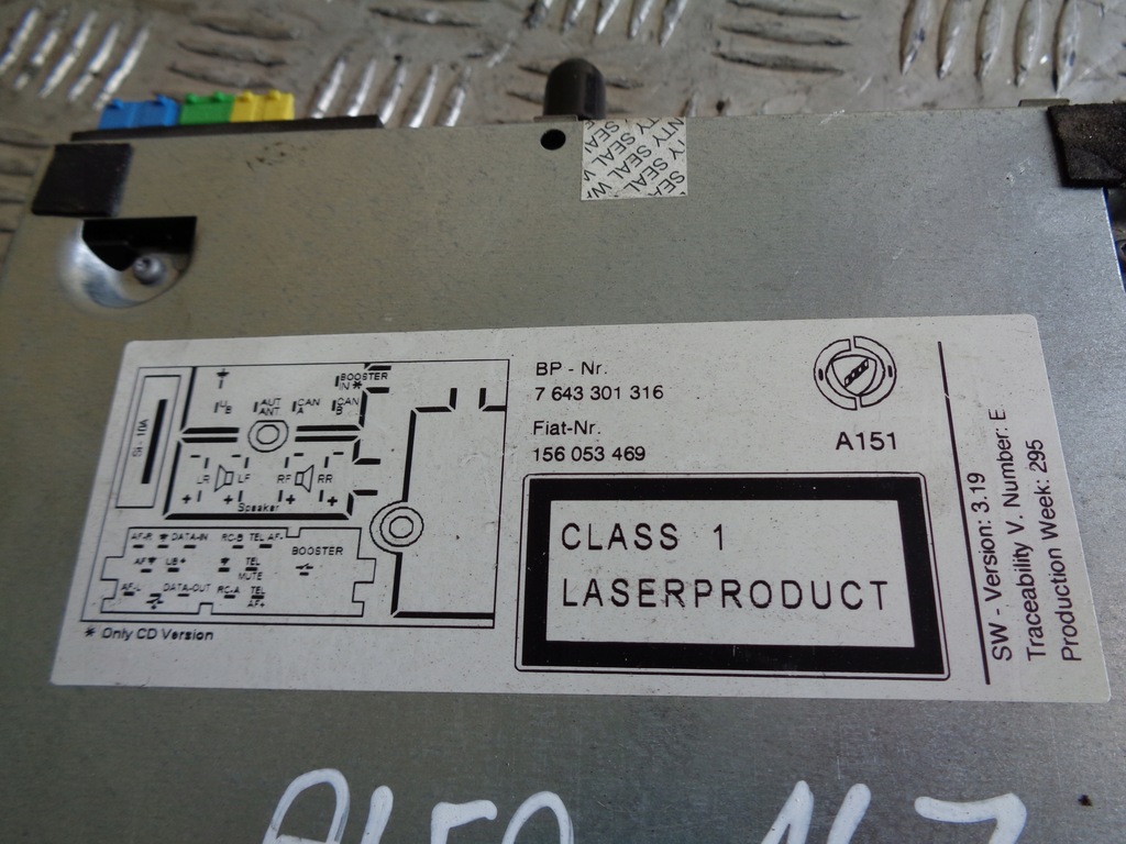 фото №7, Радіопрогравач cd 937 cd alfa 147 lift fl 04-