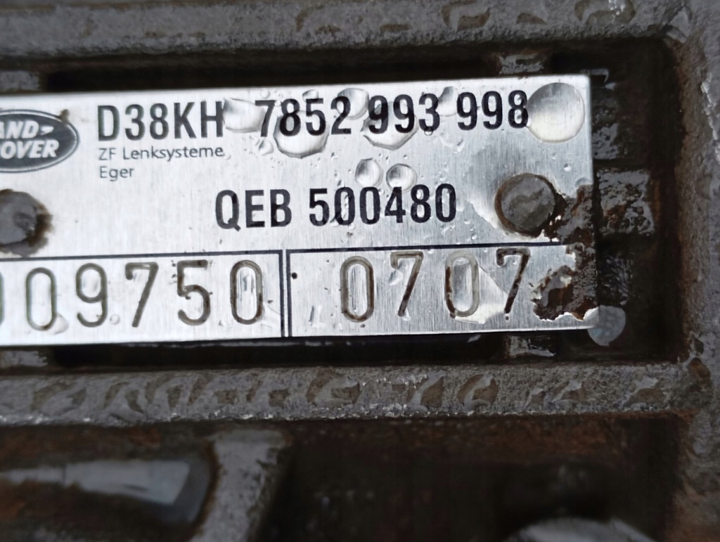 фото №5, Трансмісія рейка рульова land rover sport 2007r. 7852993998