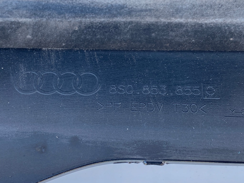 Audi tt молдинг поріг поріг лівий 2014-2018 Оригінал