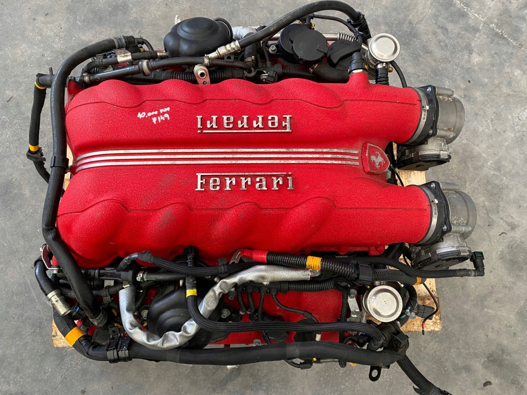 фото №1, Ferrari california 2013 f149 v8 двигатель kompletny