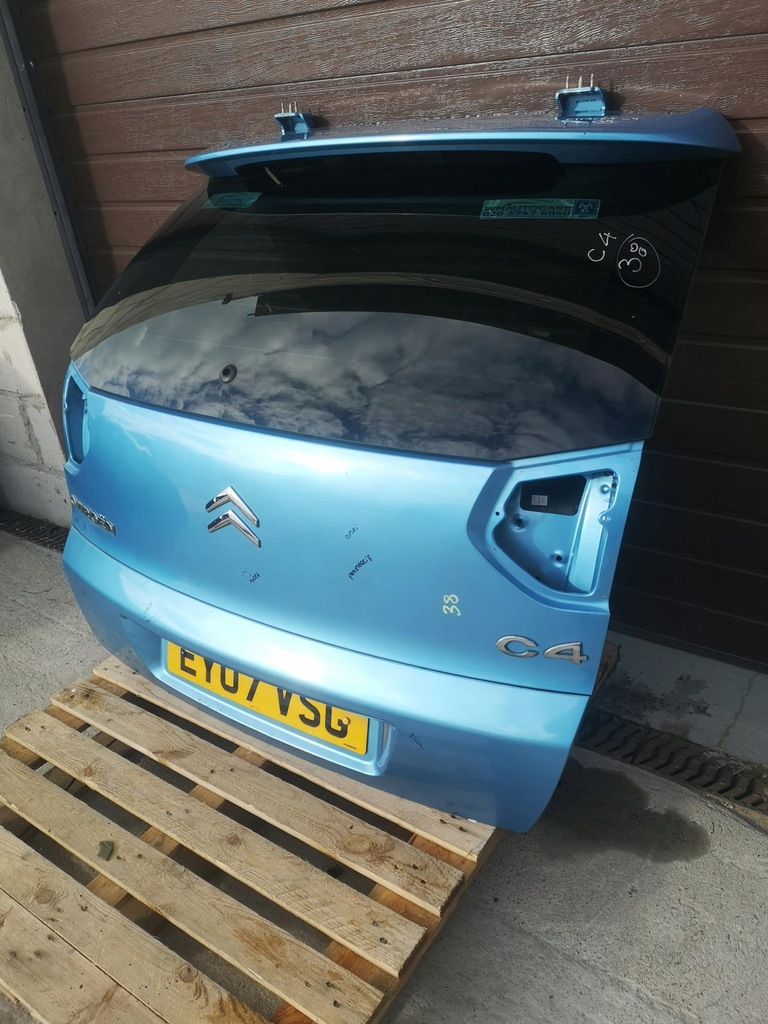 фото №10, Кришка багажника задня скло citroen c4 picasso i 06-10