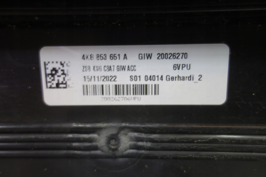 Бампер перед решітка радіатора решітка audi a7 c8 s-line 6pdc омивачі 4k8807437c Недорого