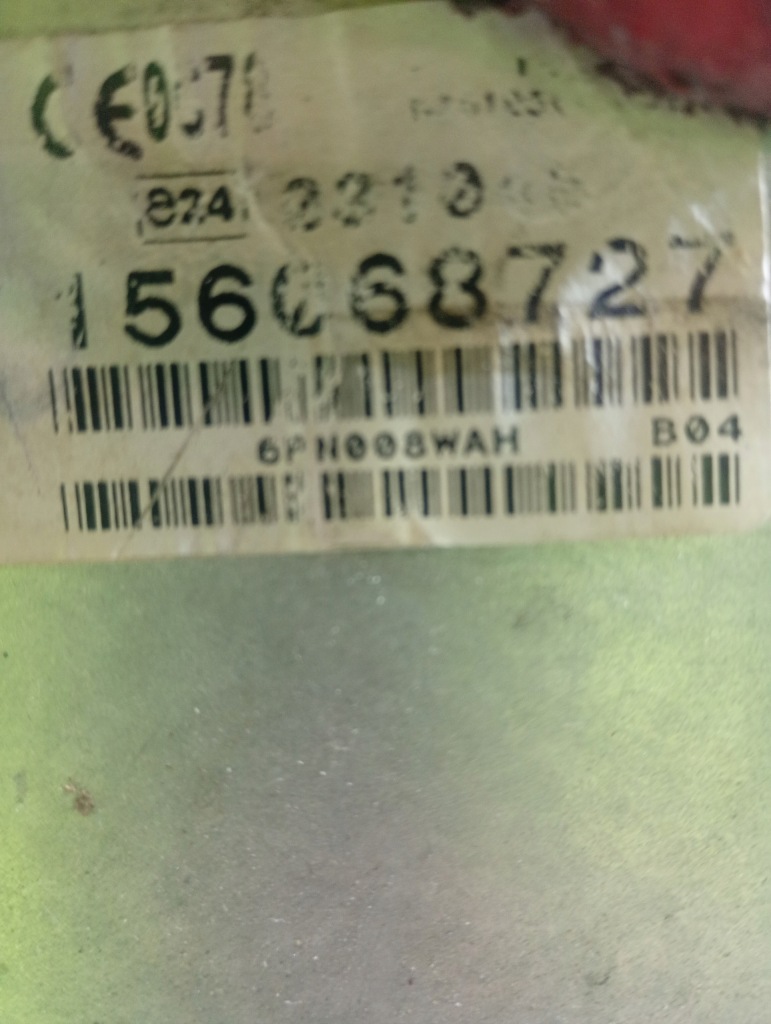 Alfa romeo 159 05-11 радіо оригінальні cd brakuje код оригінальний номер 156068727 в Україні