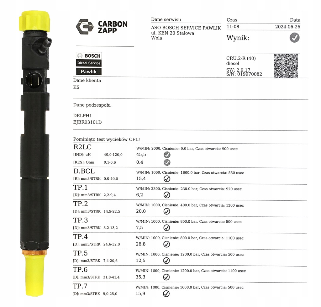 фото №2, Інжектор kangoo 1.5 dci ejbr03101d