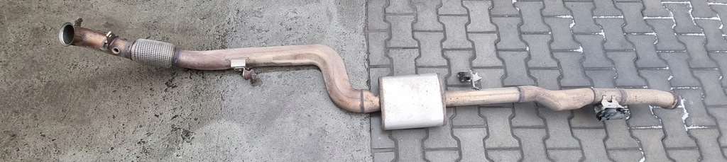 фото №1, Mercedes w222 lift вихлоп середній