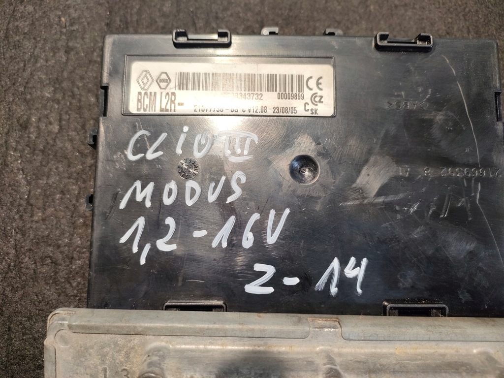 фото №4, Renault clio iii modus 1,2-16v набір стартовий