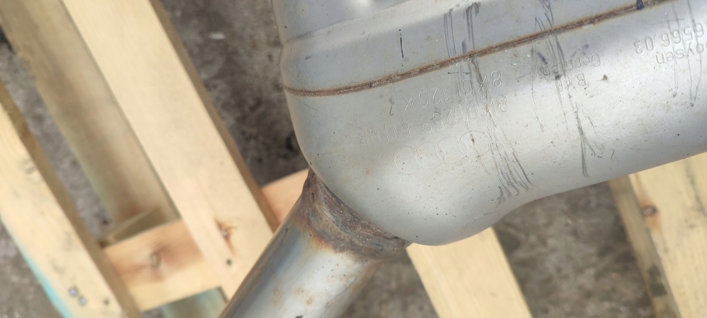 Выхлоп гаситель конечный audi a4 b8 8k0253611bb Цена