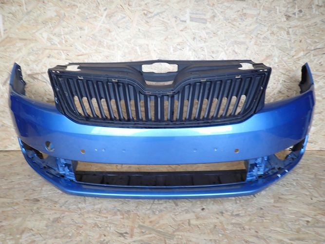 фото №7, Skoda rapid 12- бампер передній перед