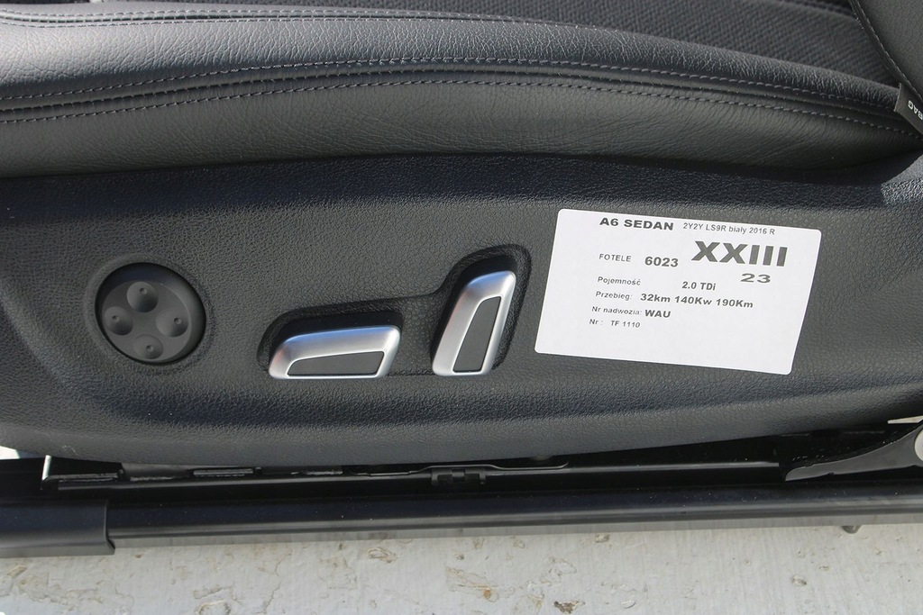 фото №12, Audi a6 сиденья комплект сидений сидений сиденья сиденье обивка 4g кожа ko