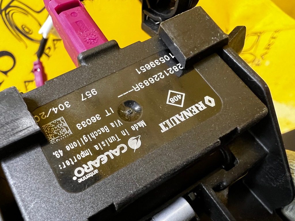 фото №8, Модуль антени джгут dacia sandero iii 2021r