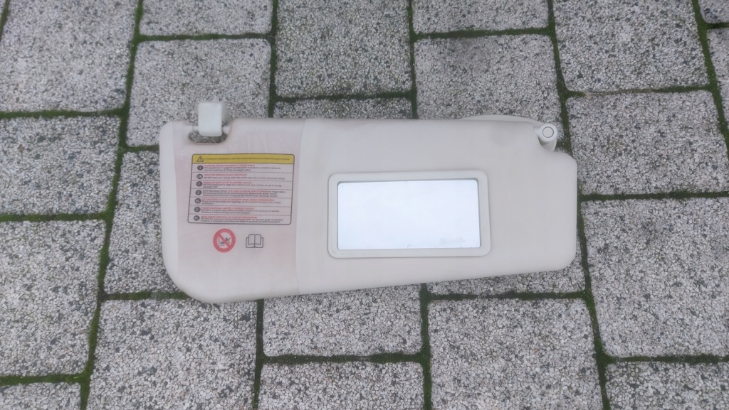 фото №1, Защита солнцезащитная prawa-daszek-fiat grande punto;evo 2005-2015