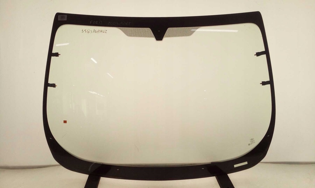 фото №1, Стекло лобовое передняя ford ecosport 2014- с подогревом оригинальная зелёный