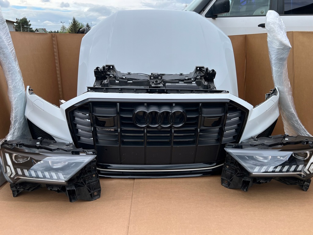 фото №7, Audi q7 4m s-line lift 2020 3,0 tdi перед kompletny laser ls9r