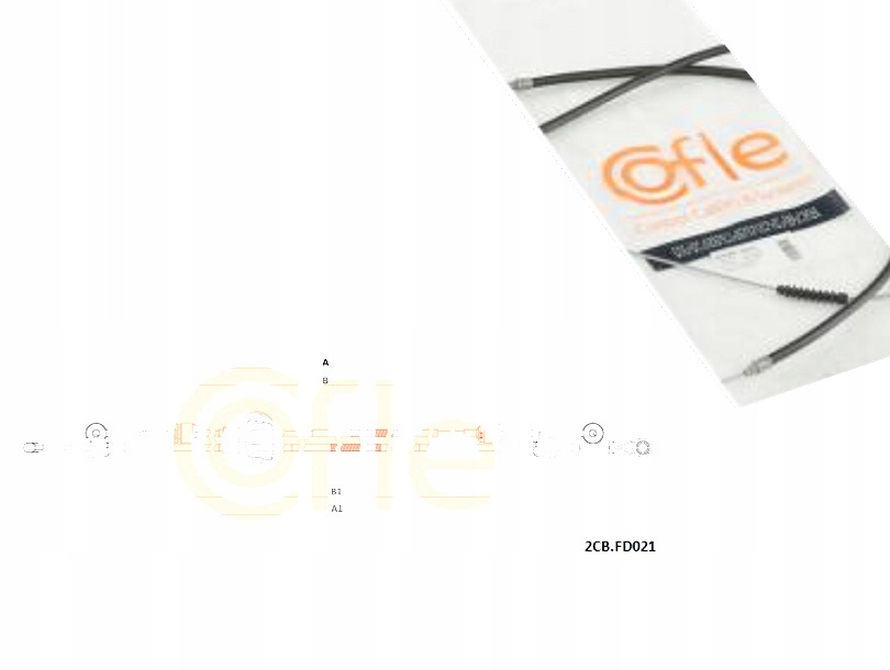 Купить Трос переключения передача fo focus iii ib5 cofle