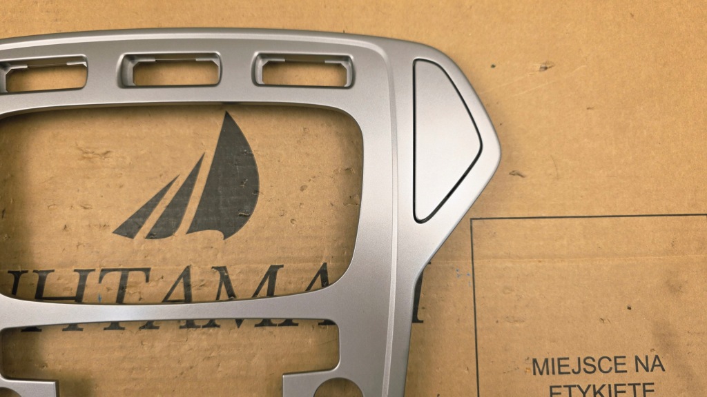 фото №4, Ford mondeo mk4 2007 - 2010 r. рамка радио консоли серебристая przedlift europa