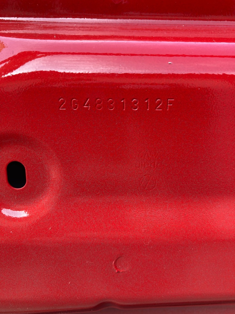 фото №11, Vw polo vi 6 2g4 5d 17- дверь правое перед