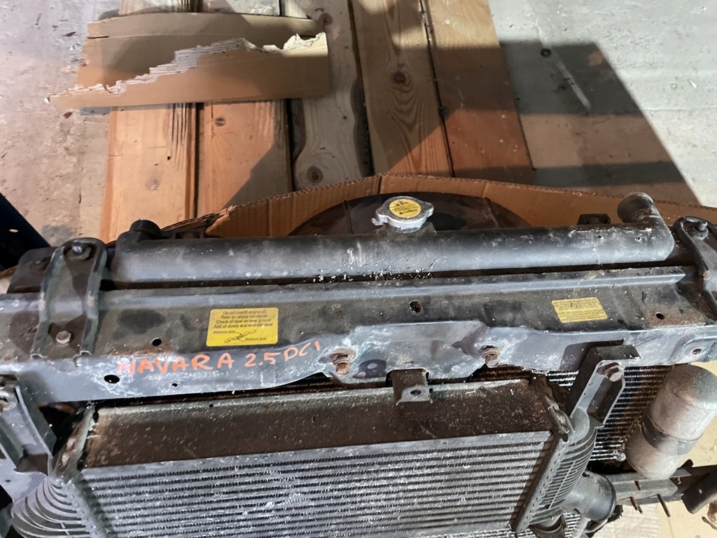 фото №8, Pas передний радиатор nissan navara 2.5 dci