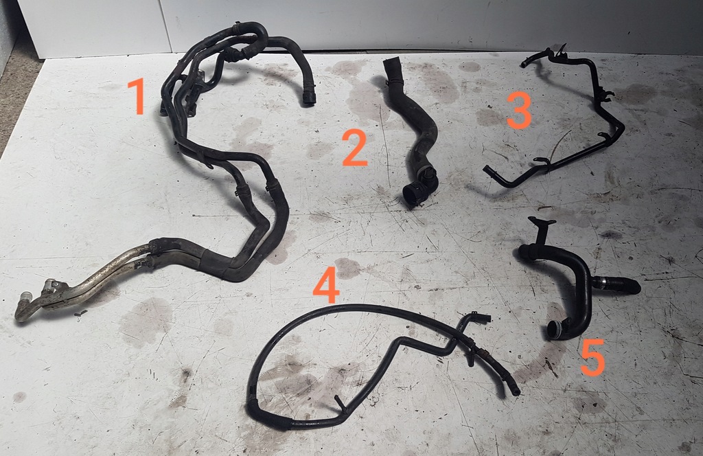 фото №1, Шланг трубка магистраль wody жидкость audi q7 4l0 3.0 tdi cas